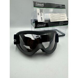 Coleman MadDog Gear Protective Goggles Adjustable Strap Black Vented Outdoor